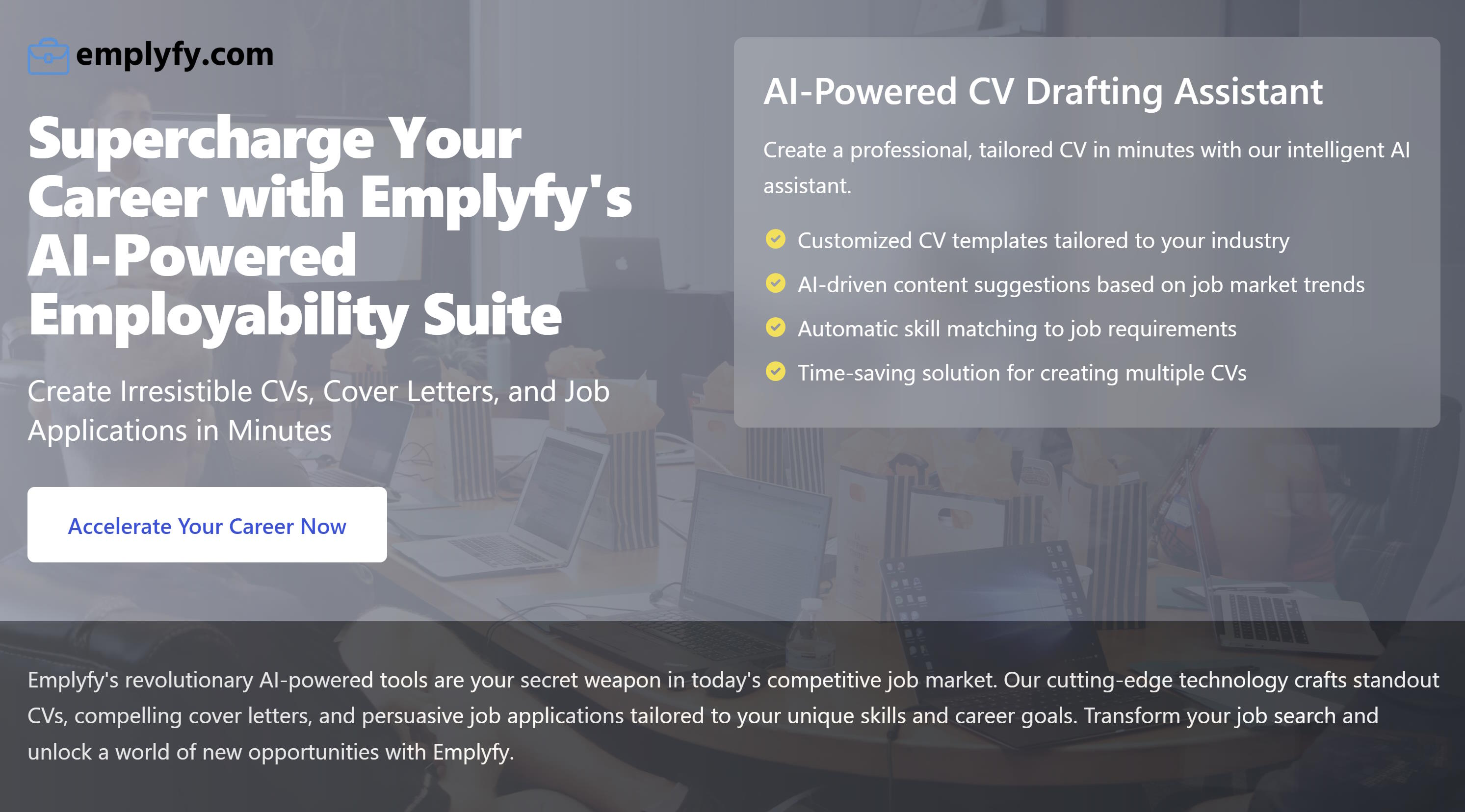 AI LinkedIn Profile Generator - Emplyfy.com